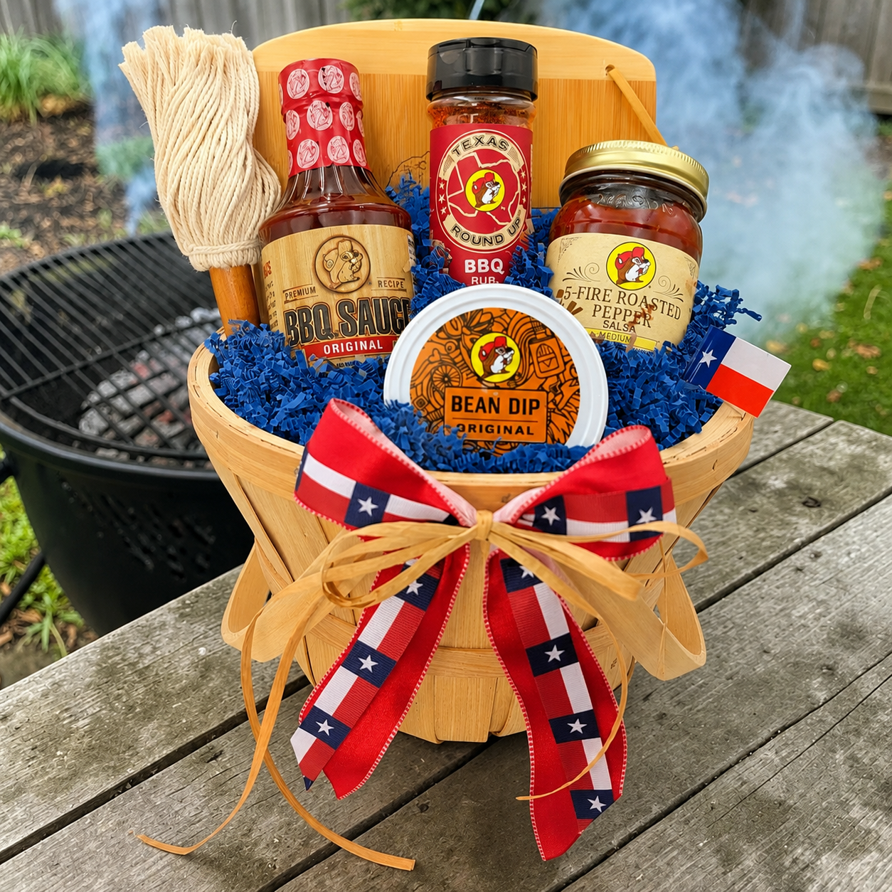 Buc-ee's BBQ Bushel Basket | Texas Gift Baskets