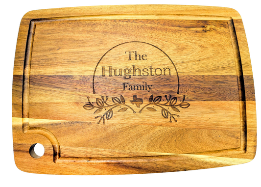 The Hughston wooden board