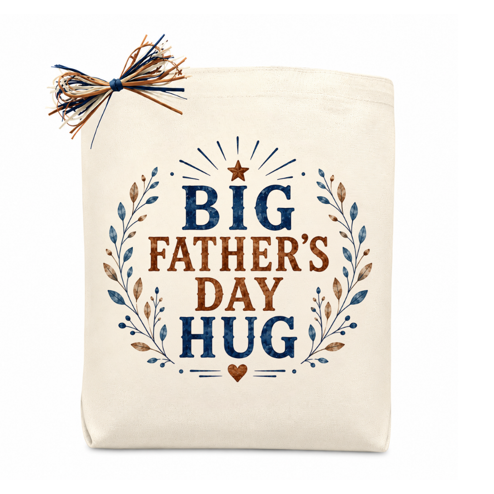 Create Your Own Big Texas-Sized Father's Day Hug Gift Tote