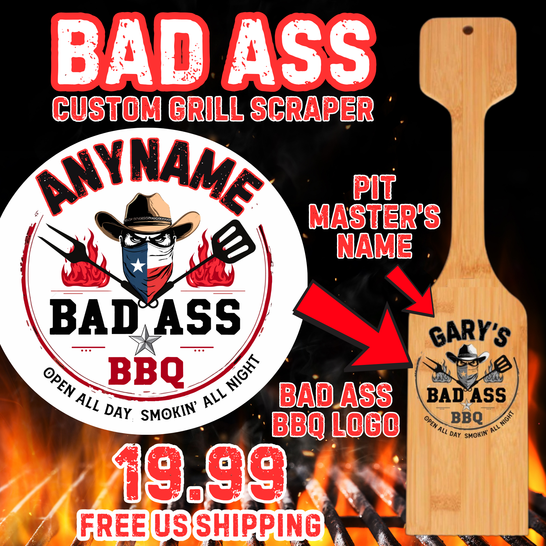 Texas Pitmaster BBQ Gift Basket