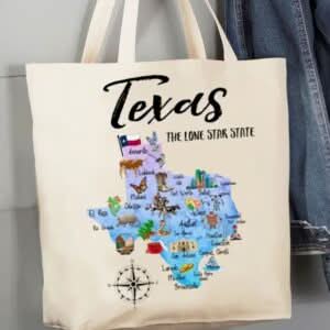 Souvenir Canvas Tote