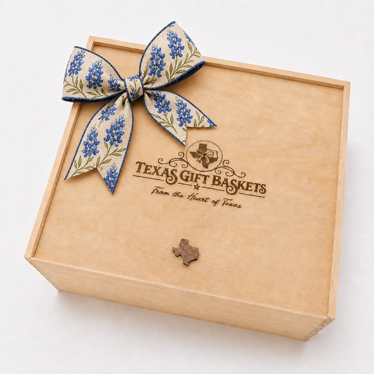 Bluebonnet Bliss Spa & Relaxation Wood Gift Box