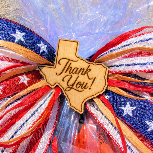 Create Your Own Big Texan Thank You Gift Basket Box