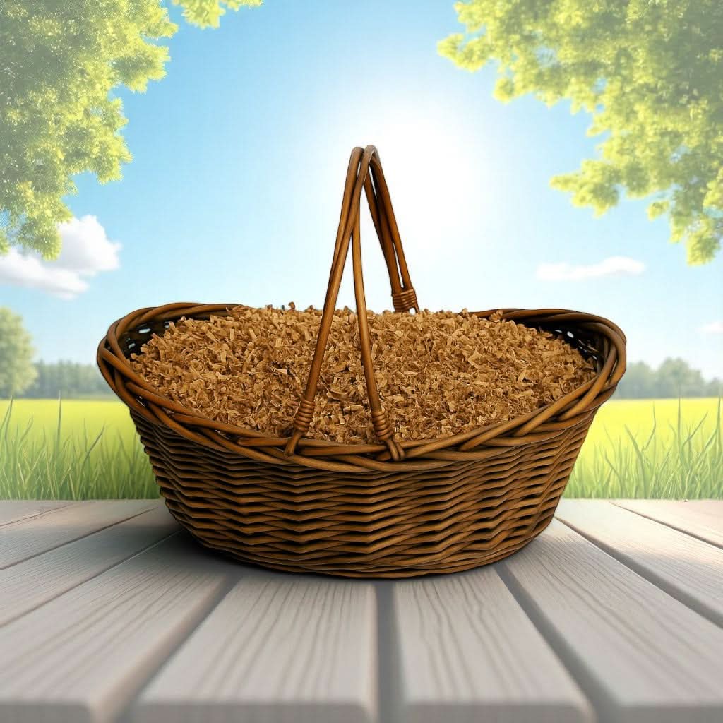 Brown Willow Basket