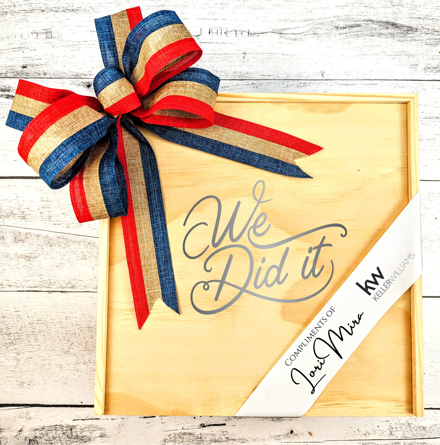 Engravable Wood Gift Box