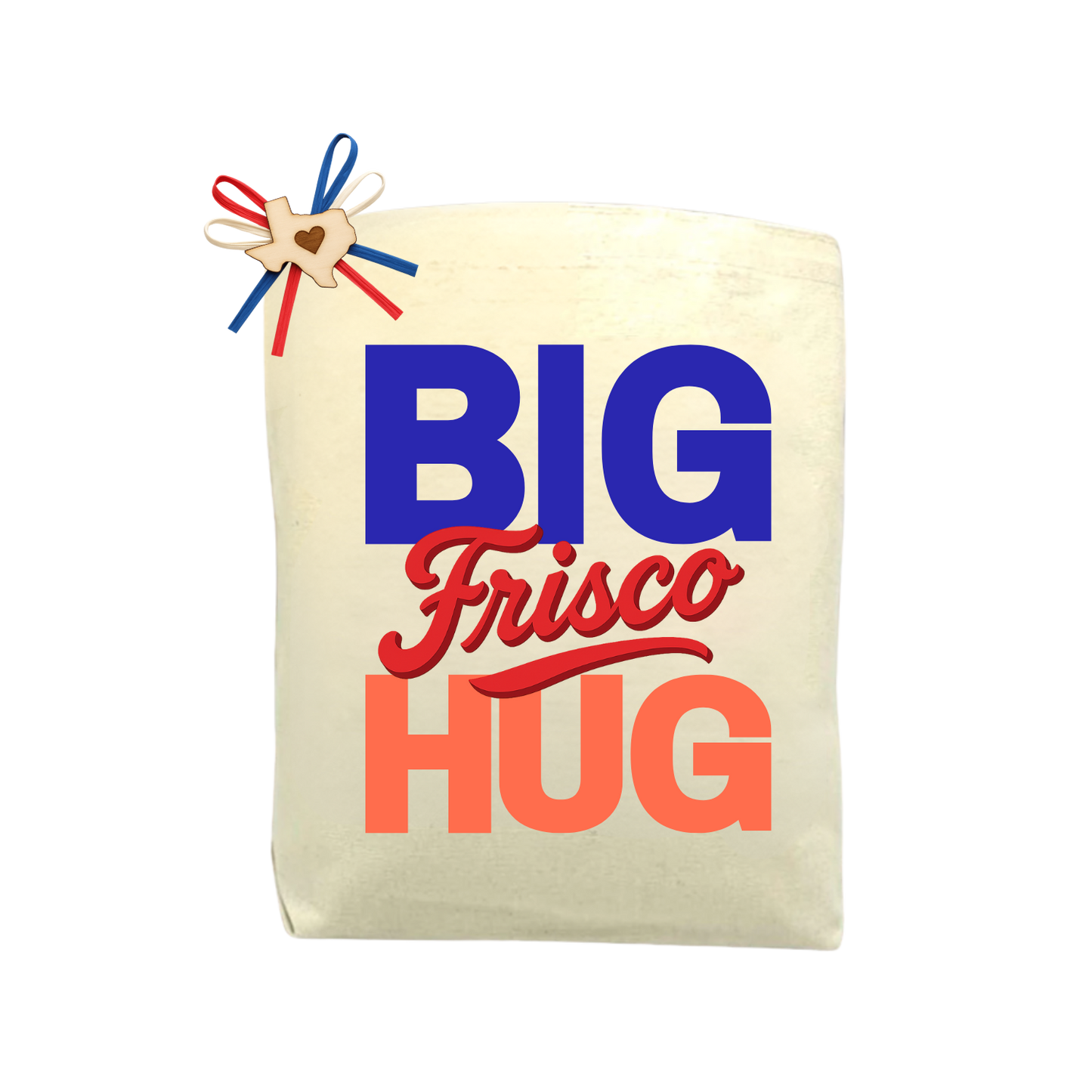 Create Your Own Big Frisco Hug Gift Tote - FREE US MAINLAND SHIPPING!