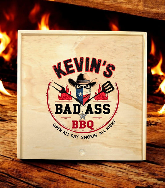 Personalized Texas BBQ Box