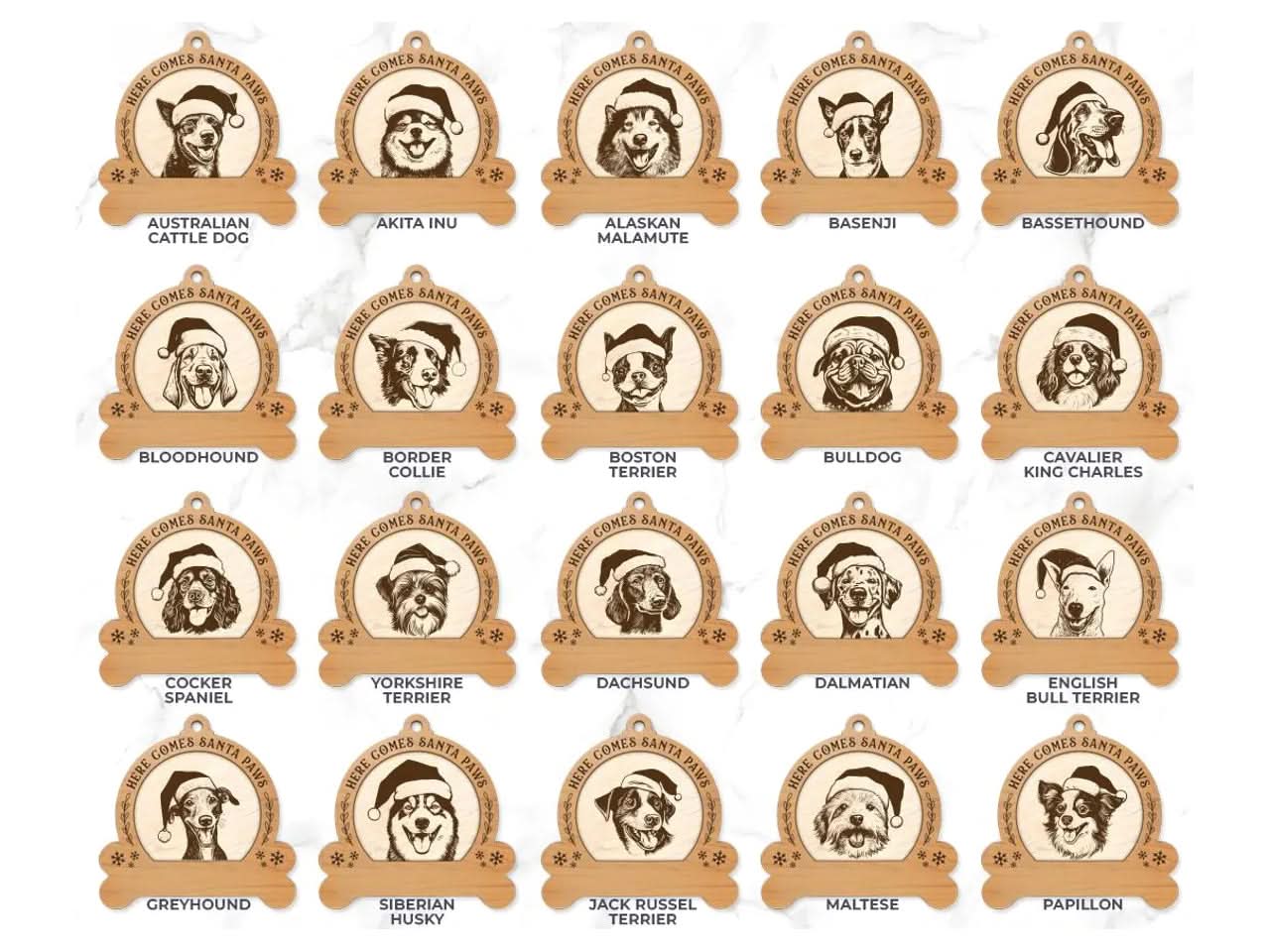 Dog Breed Christmas