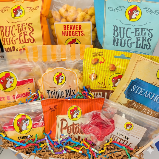 Buc-ee’s Birthday Super Snack Stack