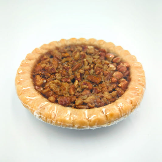 Chocolate Bourbon Pecan Mini Pie