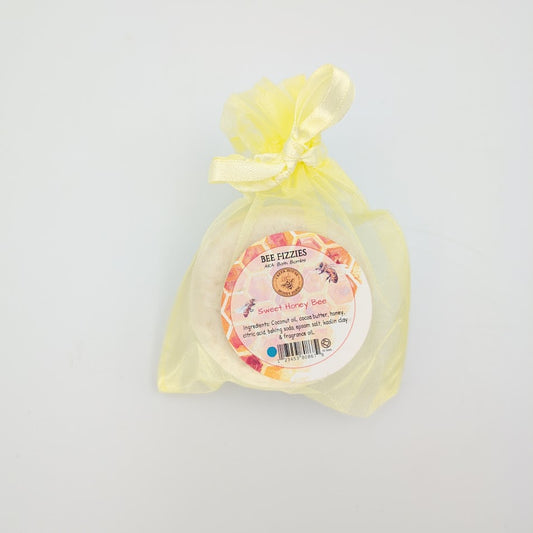 Bee Calm Sweet Honey Bee Bath Bomb - 2 Pack
