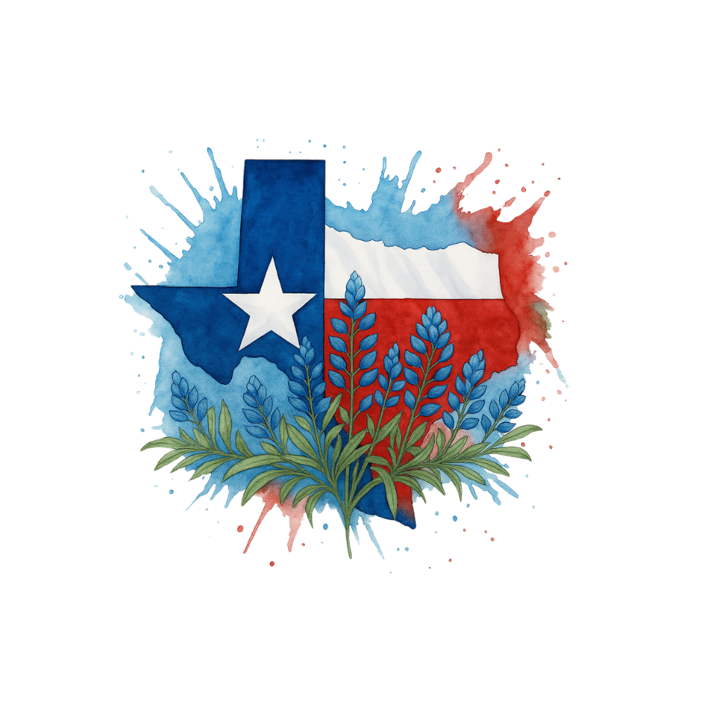 Texas In Bloom Tote Bag