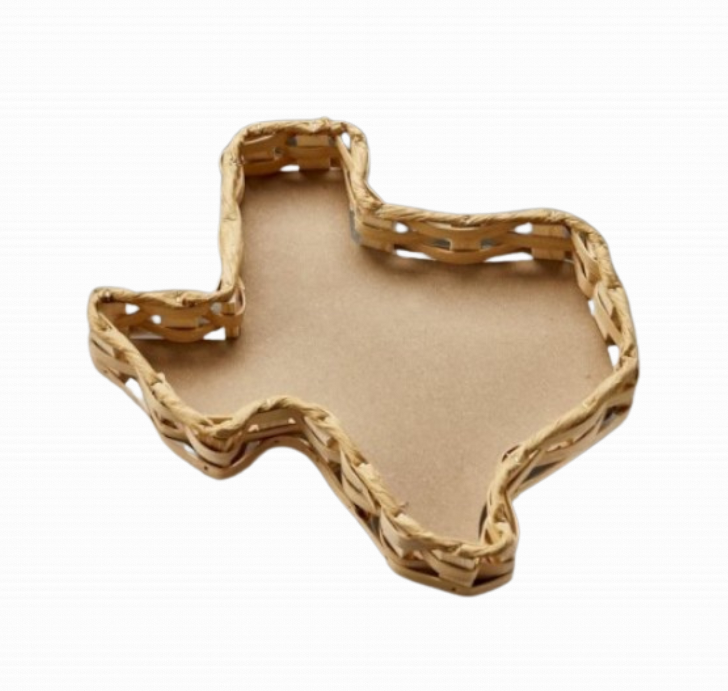 Create your own Texas-shaped gift basket