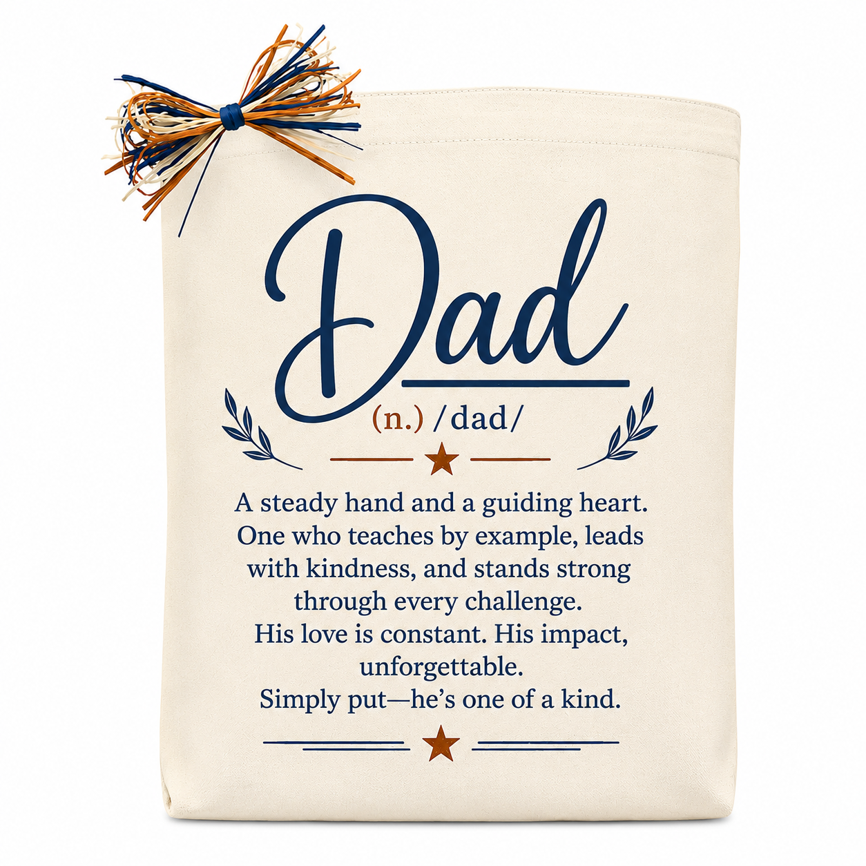 Definition of Dad Tote Bag