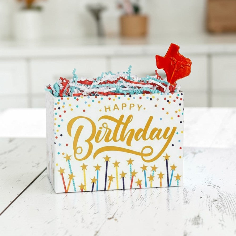 Create Your Own Happy Birthday Basket Box