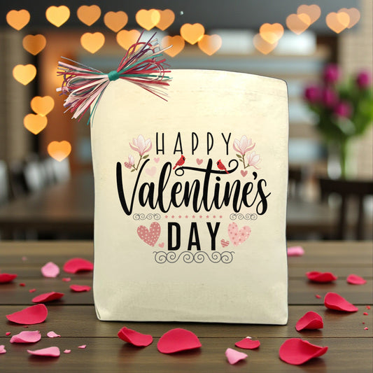 Create Your Own Happy Valentine's Day - Cardinal Edition Gift Tote