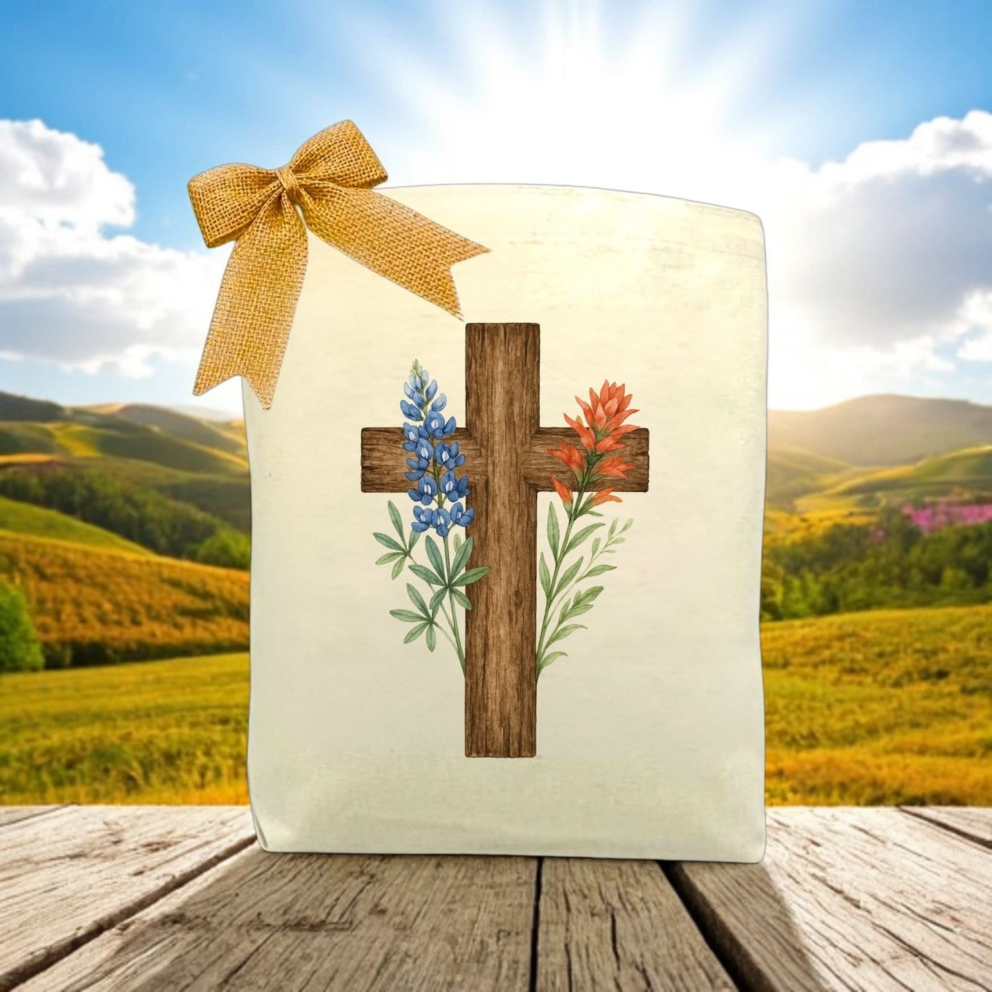 Hill Country Faith Tote Bag