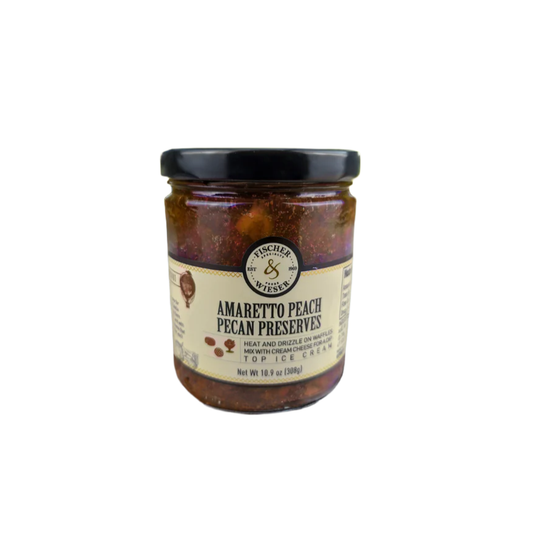 Amaretto Pecan Peach Preserves