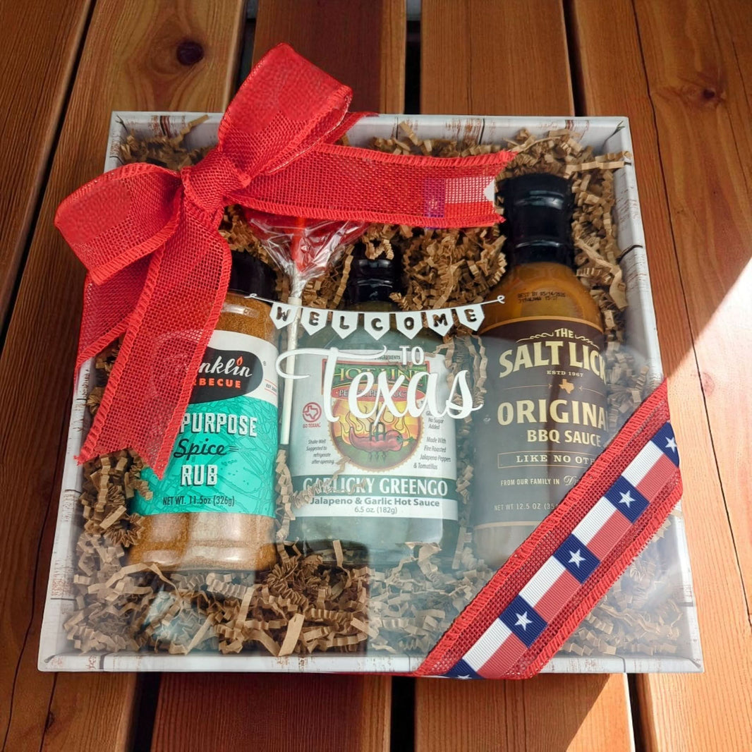 Lone Star BBQ Welcome Box - FREE US MAINLAND SHIPPING!