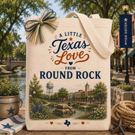 Create Your Own "A Little Texas Love from Round Rock" Gift Tote