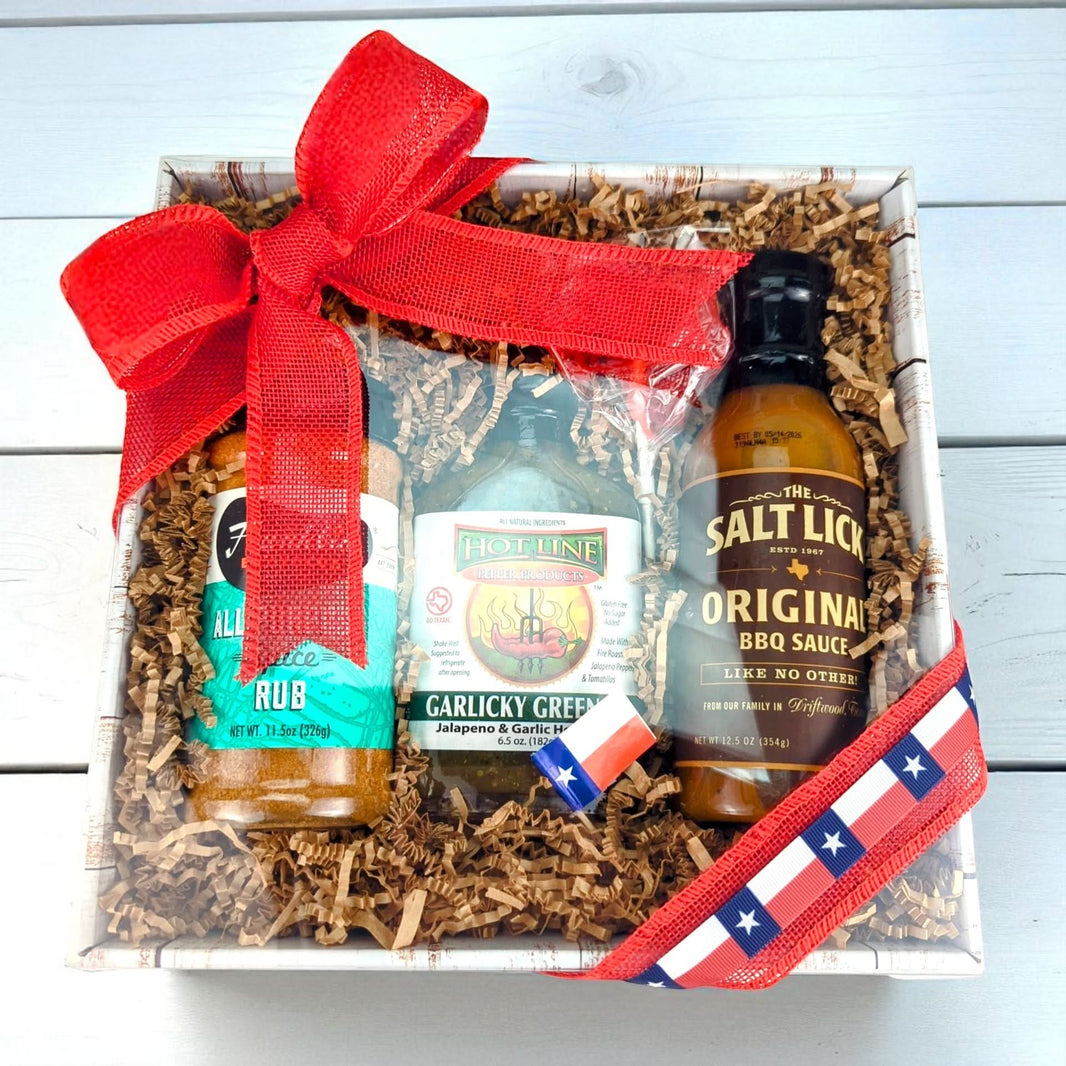 Texas BBQ Sampler Box - FREE US MAINLAND SHIPPING!