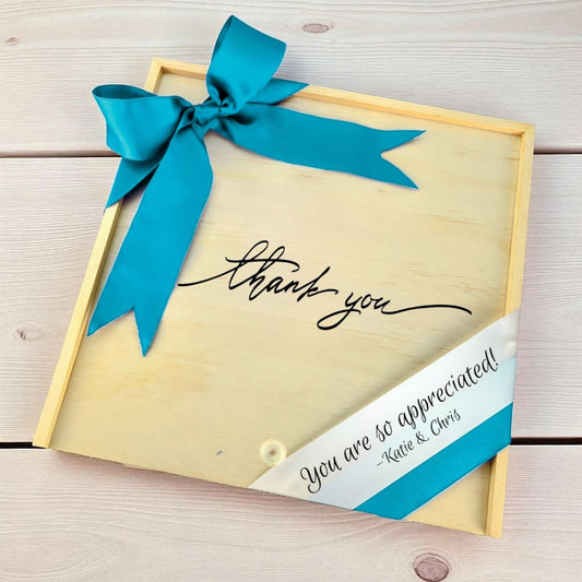 Texas-Sized Gratitude Wood Gift Box
