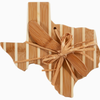 Texas State Shaped Charcuterie Board & Cheese Spreader Set