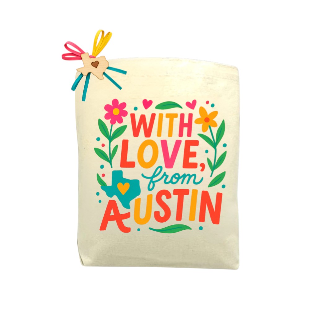 With Love, from Austin Tote Bag