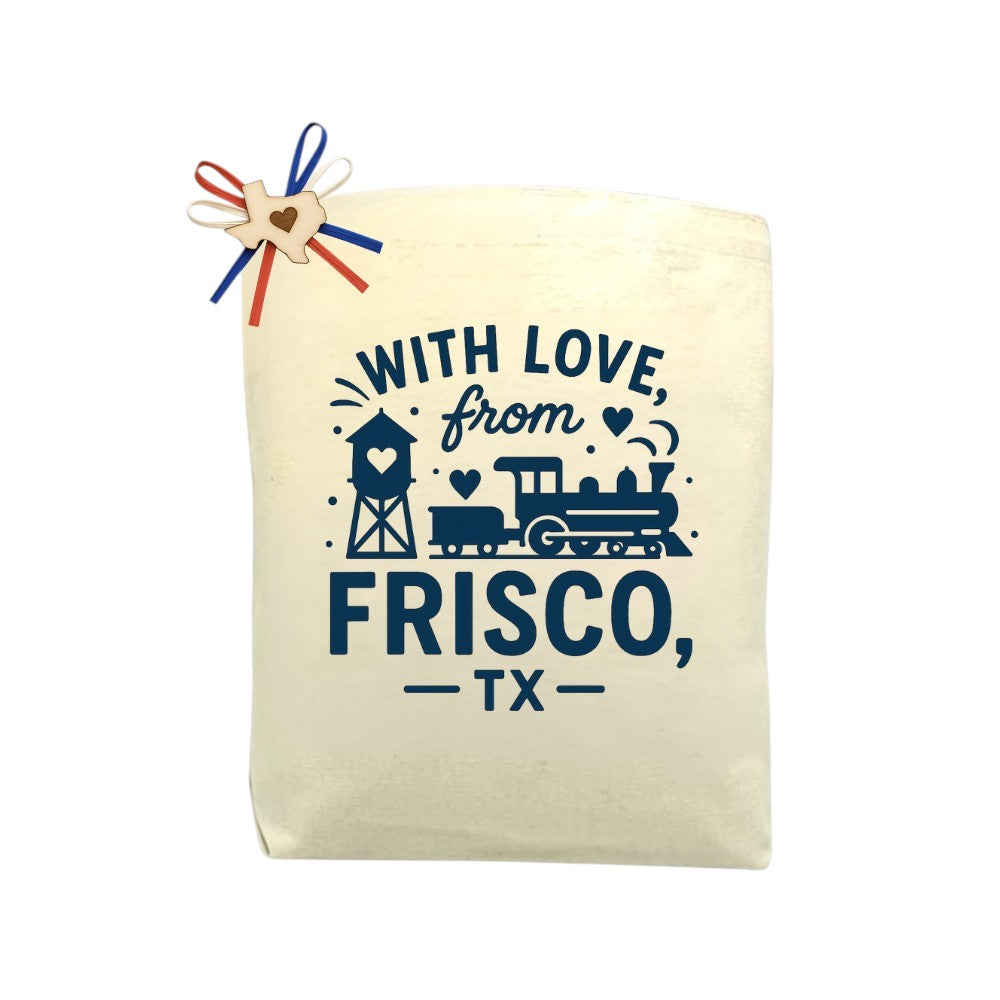 Create Your Own With Love from Frisco TX Gift Tote