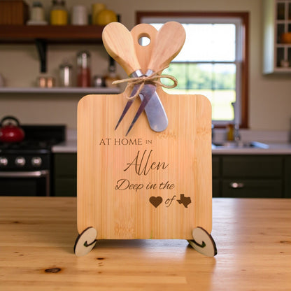 Bamboo charcuterie board