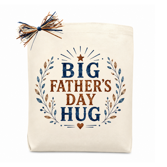 Create Your Own Big Texas-Sized Father's Day Hug Gift Tote