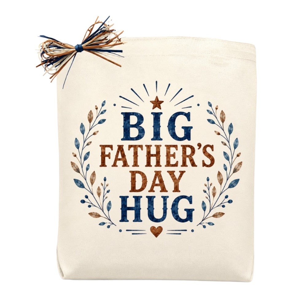 Big Texas-Sized Father's Day Hug Tote Bag