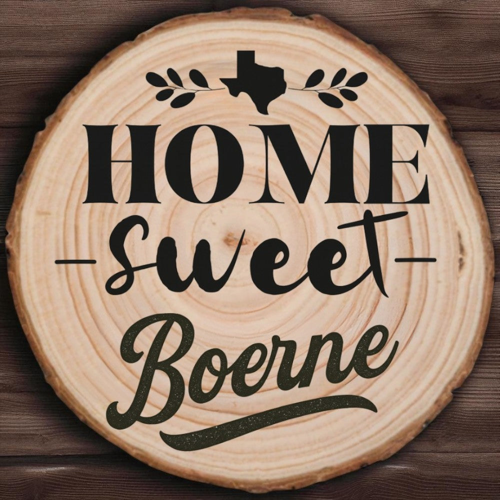 Sweet Boerne Wood Slice