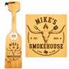 The Texas Smokehouse Custom Engraved Bamboo Scraper