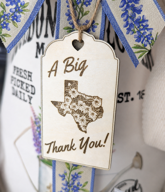 Create Your Own "Texas-sized Thank You" Gift Tote