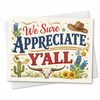 Thank Y'all Greeting Card