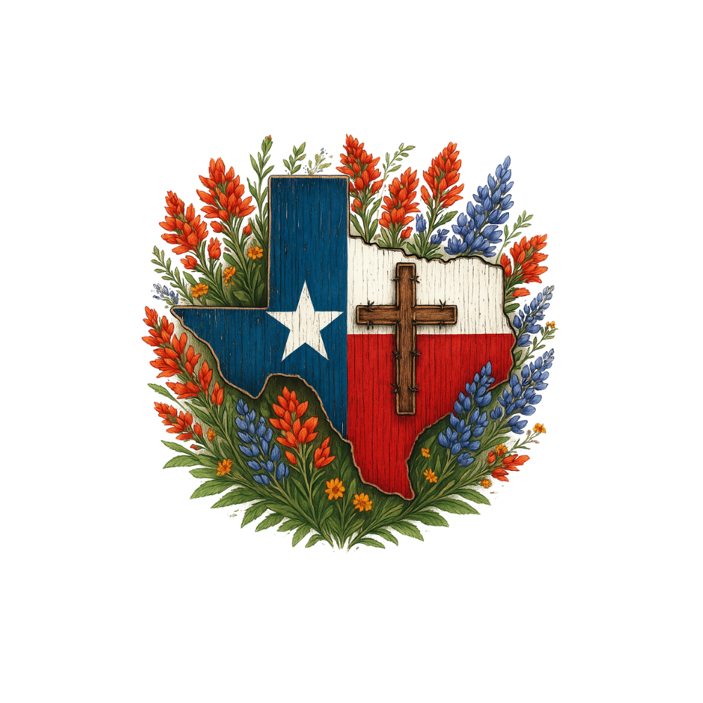 Faith in the Heart of Texas Tote Bag