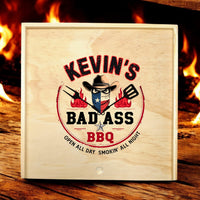 The BAD ASS Personalized Texas BBQ Box