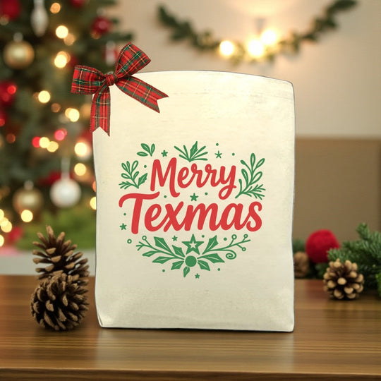 Create Your Own Merry Texmas Gift Tote