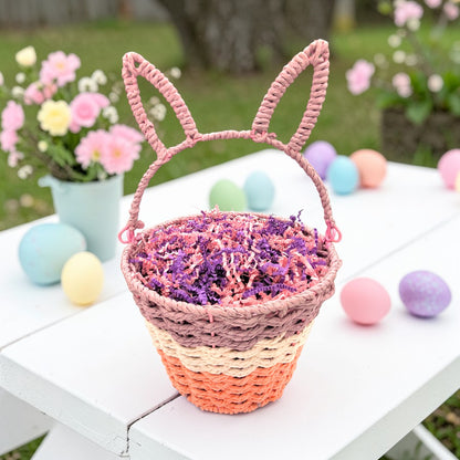 Create Your Own Jackrabbit Jute Easter Basket
