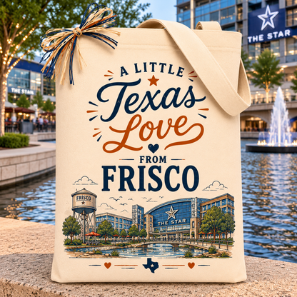 Create Your Own "A Little Texas Love from Frisco" Gift Tote