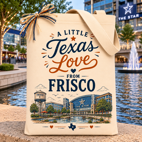 Create Your Own "A Little Texas Love from Frisco" Gift Tote