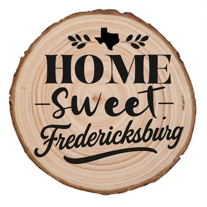 Home Sweet Fredericksburg laser 