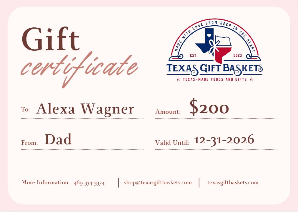 $200 Gift Certificate