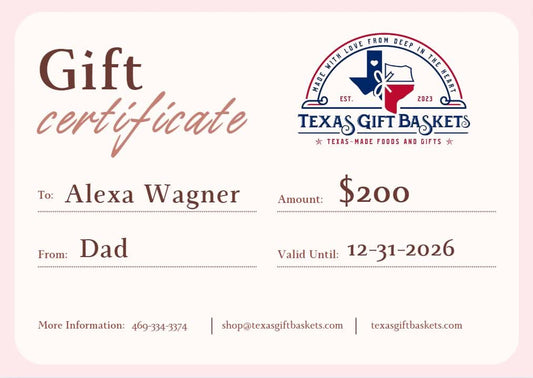 Texas Gifting