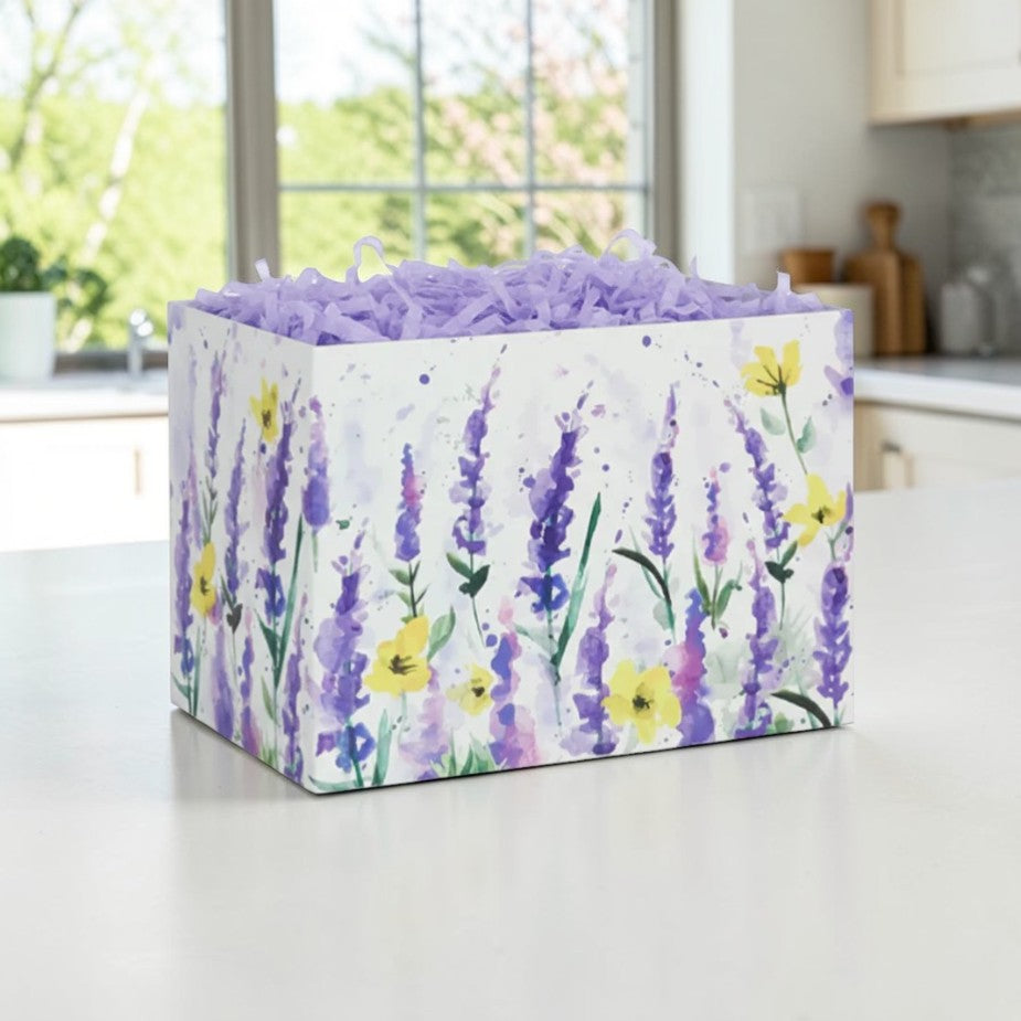 Create Your Own Hill Country Lavender Gift Basket Box