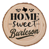 OPTIONAL Home Sweet Allen Wood Slice Coaster