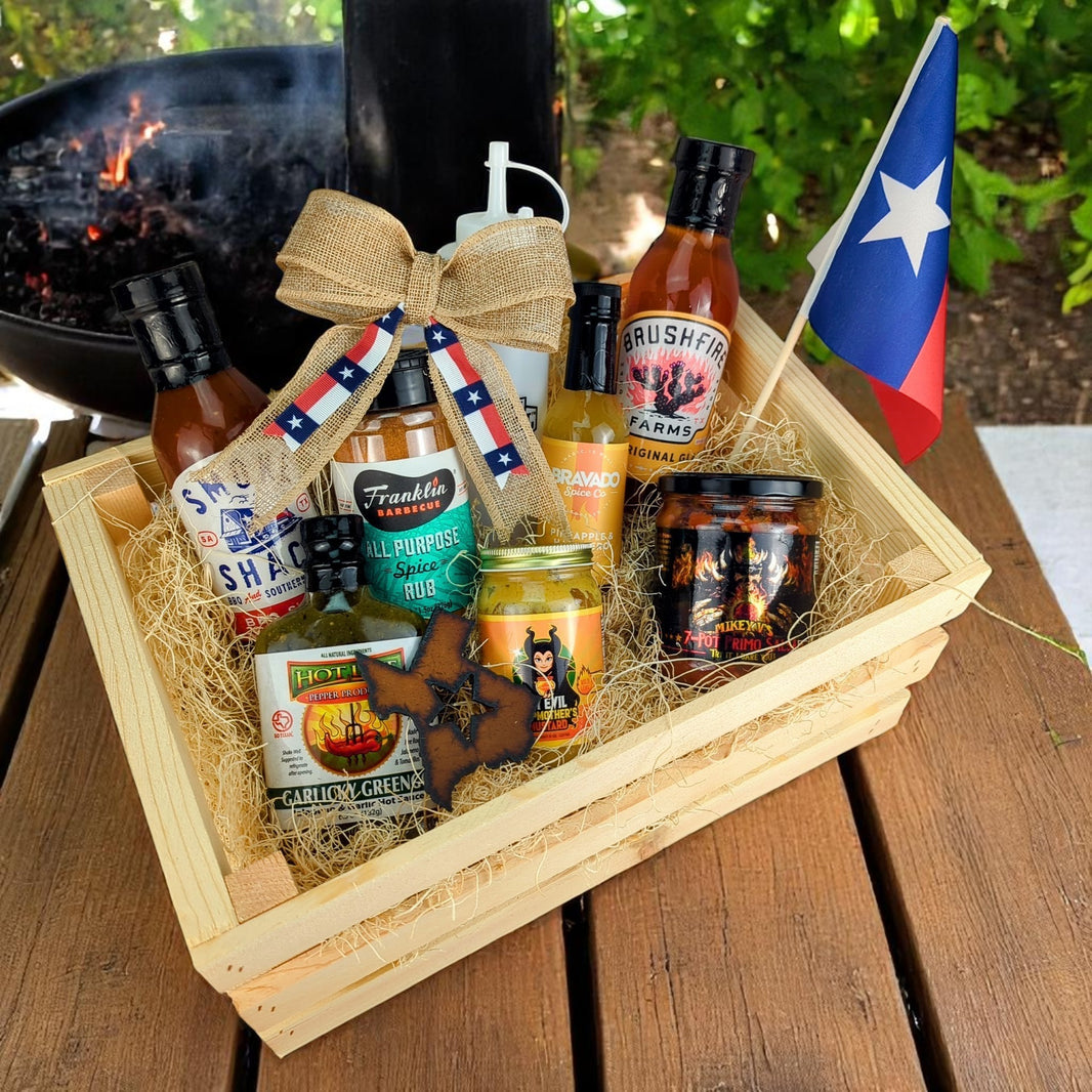 Texas BBQ Legends Gift Crate