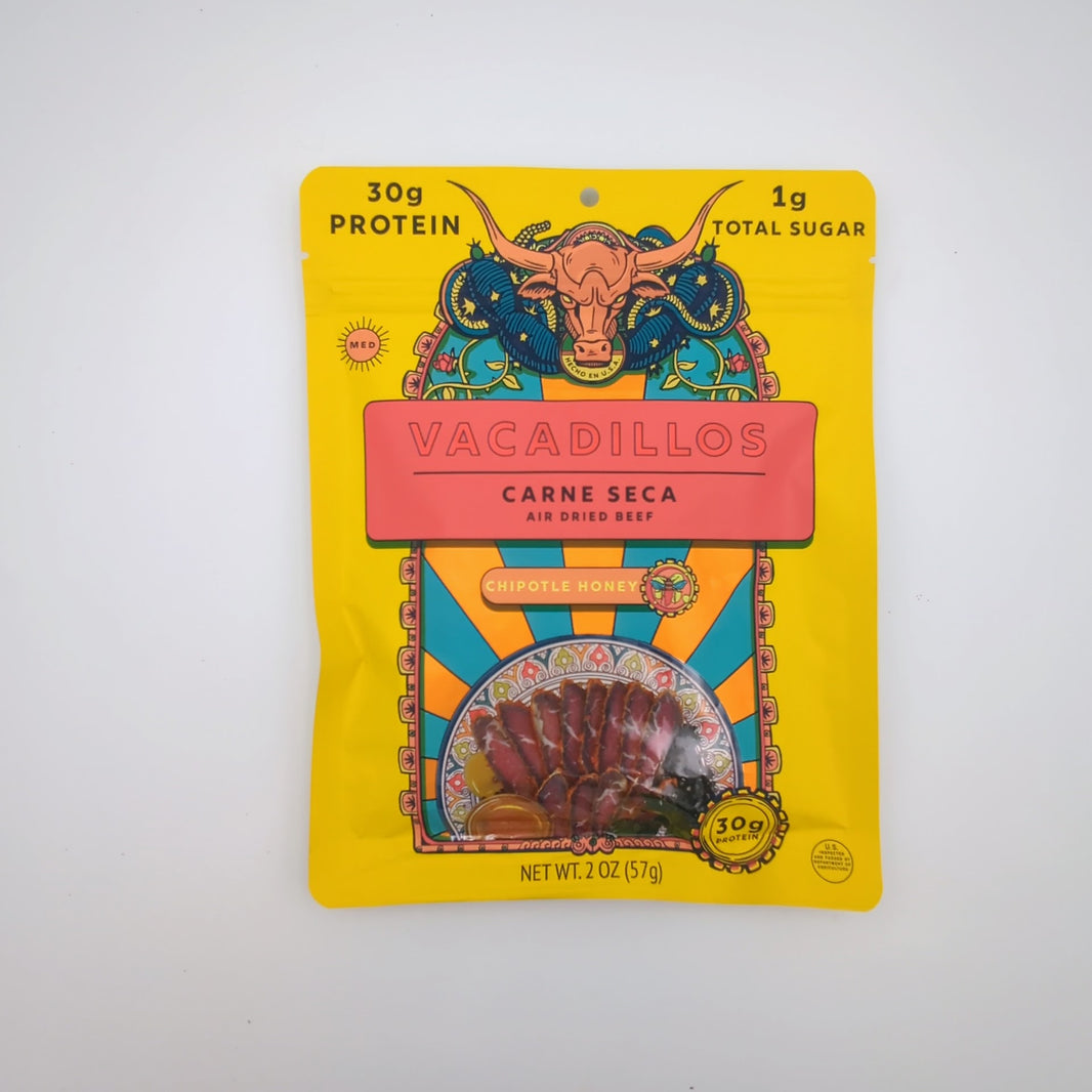 Vacadillos Carne Seca – Chipotle Honey Flavor