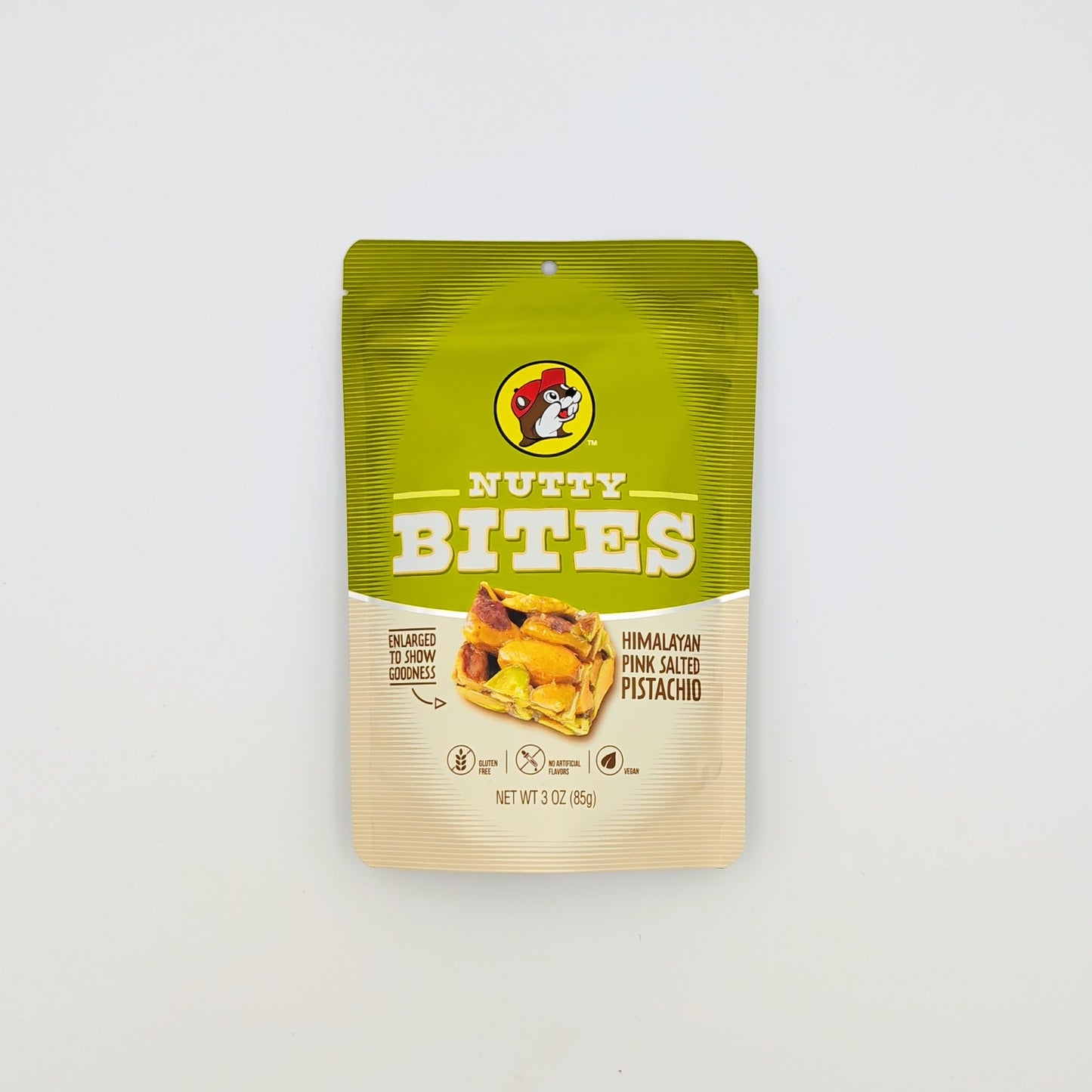 Buc-ees Nutty Bites - Himalayan Pink Salted Pistachio